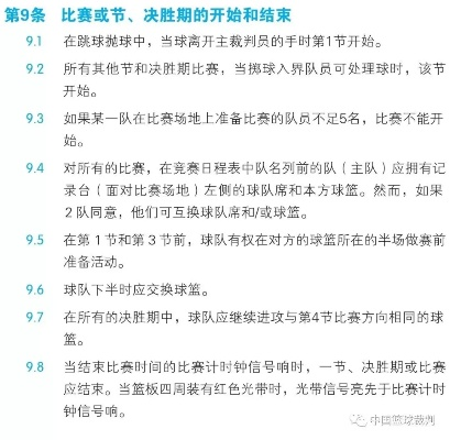 蓝球预选赛规则和比赛流程详解